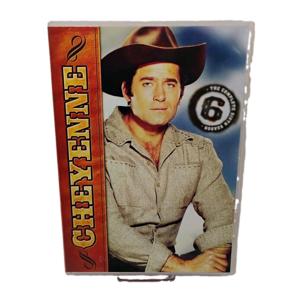 Cheyenne Season 6 DVD Set OOP Clint Walker HTF Classic 1950s Western Series
